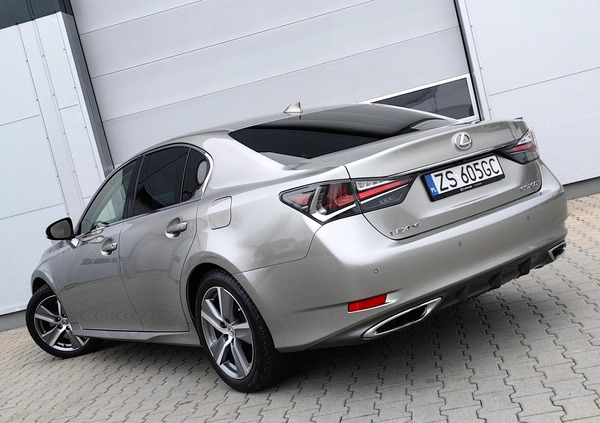 Lexus GS cena 107000 przebieg: 155000, rok produkcji 2016 z Nowogród małe 742